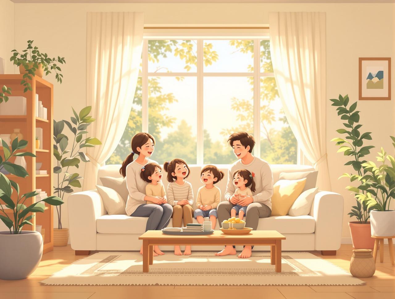 番茄免短费剧作品 - 暖暖一家人